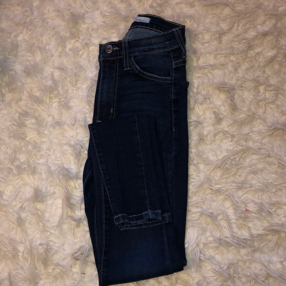 High rise Kancan skinnies
